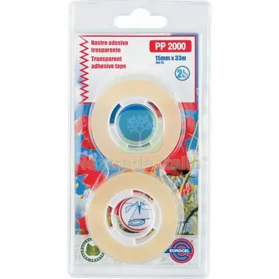 24CF NASTRO ADESIVO TRASPARENTE CASA DUO SELF EUROCEL PPL MM 15 ML 33 CF=PZ 2 L MT 33 — Adesivi e sigillanti — rif. FERX.VIR8312815 24CF NASTRO ADESIVO TRASPARENTE CASA DUO SELF EUROCEL PPL MM 15 ML 33 CF=PZ 2 L MT 33 — Adesivi e sigillanti — rif. FERX.VIR8312815