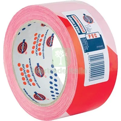 2PZ Nastro Segnaletico Adesivo 350 BR Eurocel PVC Bianco/Rosso MM 50 ML 66 L MT 66 — Utensili e segnaletica — rif. FERX.VIR8313010 2PZ Nastro Segnaletico Adesivo 350 BR Eurocel PVC Bianco/Rosso MM 50 ML 66 L MT 66 — Utensili e segnaletica — rif. FERX.VIR8313010