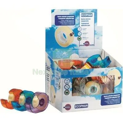 NASTRO ADESIVO TRASPARENTE CHIOCCIA EUROCEL PPL MM 19 ML 25 CF=PZ 34 L MT 25 — Adesivi e sigillanti — rif. FERX.VIR8313119