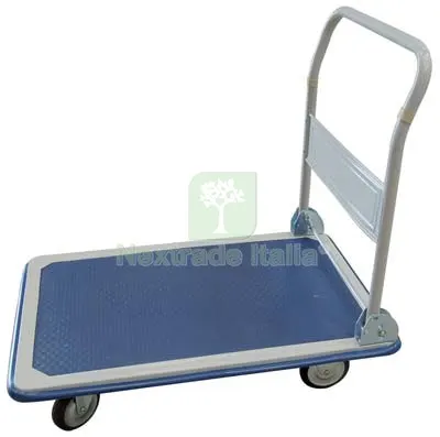 Carrello + Piattaforma Effe Ruote Piene CM 48X73 H.CM 82 Max KG 150 CM 48x73x82 — Casalinghi e organizzazione — rif. FERX.VIR8321150 Carrello + Piattaforma Effe Ruote Piene CM 48X73 H.CM 82 Max KG 150 CM 48x73x82 — Casalinghi e organizzazione — rif. FERX.VIR8321150