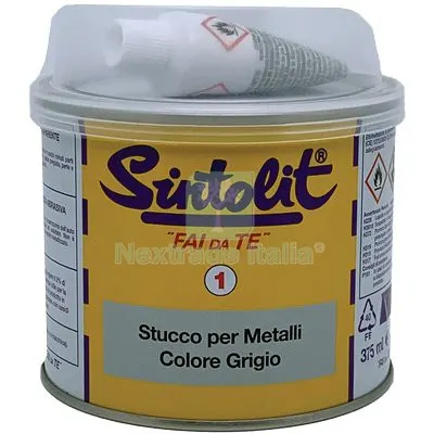 STUCCO METALLO FAI DA TE SINTOLIT GR 375 — Stucchi e rasanti — rif. FERX.VIR8338004
