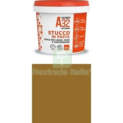 6PZ Stucco Pasta Legno A32 K2 Rasaben Douglas KG 0,5 Colore Douglas — Stucchi e rasanti — rif. FERX.VIR8339922 6PZ Stucco Pasta Legno A32 K2 Rasaben Douglas KG 0,5 Colore Douglas — Stucchi e rasanti — rif. FERX.VIR8339922