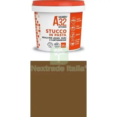 6PZ STUCCO PASTA LEGNO A32 K2 RASABEN NOCE CHIARO KG 0,5 — Stucchi e rasanti — rif. FERX.VIR8339925