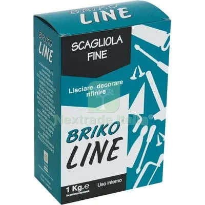 12PZ GESSO SCAGLIOLA BRIKO LINE KG 1 — Cemento, malte e collanti edili — rif. FERX.VIR8340006 12PZ GESSO SCAGLIOLA BRIKO LINE KG 1 — Cemento, malte e collanti edili — rif. FERX.VIR8340006