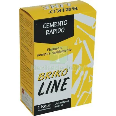 12PZ CEMENTO GRIGIO PRESA RAPIDA BRIKO LINE KG 1 — Cemento, malte e collanti edili — rif. FERX.VIR8340009 12PZ CEMENTO GRIGIO PRESA RAPIDA BRIKO LINE KG 1 — Cemento, malte e collanti edili — rif. FERX.VIR8340009