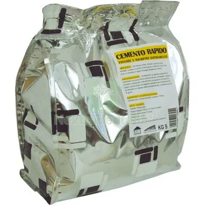 5PZ Cemento Grigio Presa Rapida Briko Line KG 5 — Cemento, malte e collanti edili — rif. FERX.VIR8340015