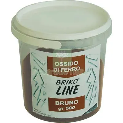 6PZ Ossido Sintetico Briko Line Marrone GR 500 Colore Marrone — Decorativi e effetti — rif. FERX.VIR8340042 6PZ Ossido Sintetico Briko Line Marrone GR 500 Colore Marrone — Decorativi e effetti — rif. FERX.VIR8340042