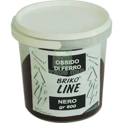 6PZ Ossido Sintetico Briko Line Nero GR 500 Colore Nero — Decorativi e effetti — rif. FERX.VIR8340043 6PZ Ossido Sintetico Briko Line Nero GR 500 Colore Nero — Decorativi e effetti — rif. FERX.VIR8340043