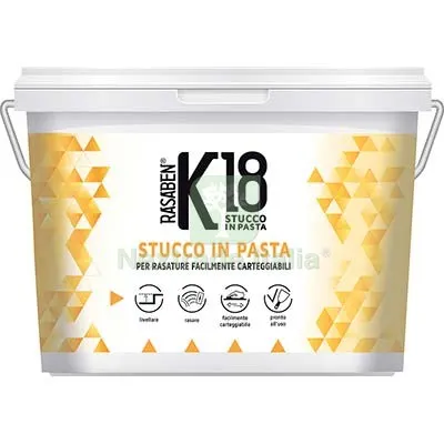 STUCCO PASTA RASATURA K18 K2 RASABEN KG 20 — Stucchi e rasanti — rif. FERX.VIR8340083