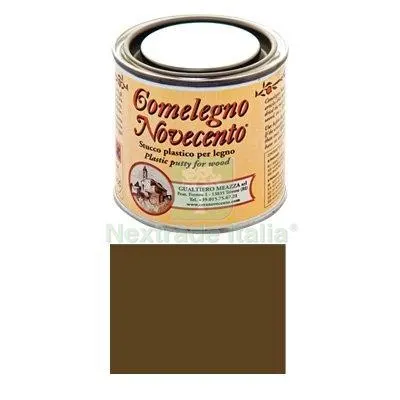 2PZ Stucco Pasta Comelegno Novecento Noce Medio GR 250 — Stucchi e rasanti — rif. FERX.VIR8340115