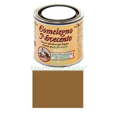 2PZ STUCCO PASTA COMELEGNO NOVECENTO NOCE CHIARO GR 250 — Stucchi e rasanti — rif. FERX.VIR8340116