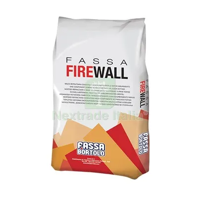 5PZ MALTA REFRATTARIA FIREWALL FASSA BORTOLO GRIGIA KG 5 — Cemento, malte e collanti edili — rif. FERX.VIR8340175