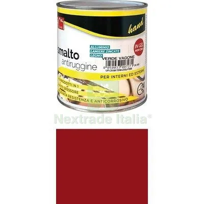 6PZ Smalto Antiruggine Workit Rosso ML 750 Colore Rosso — Vernici e smalti — rif. FERX.VIR8340203 6PZ Smalto Antiruggine Workit Rosso ML 750 Colore Rosso — Vernici e smalti — rif. FERX.VIR8340203