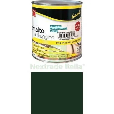 6PZ SMALTO ANTIRUGGINE WORKIT VERDE VAGONE ML 750 — Vernici e smalti — rif. FERX.VIR8340216 6PZ SMALTO ANTIRUGGINE WORKIT VERDE VAGONE ML 750 — Vernici e smalti — rif. FERX.VIR8340216