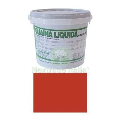 GUAINA LIQUIDA COLORATA VODICHEM ROSSO KG 20 Colore Rosso — Impermeabilizzanti e idrofughi — rif. FERX.VIR8340718 GUAINA LIQUIDA COLORATA VODICHEM ROSSO KG 20 Colore Rosso — Impermeabilizzanti e idrofughi — rif. FERX.VIR8340718