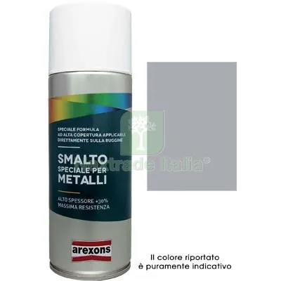6PZ Smalto Spray Speciale Cerchi Auto Arexons Alluminio ML 400 Colore Alluminio — Bombolette e vernici spray — rif. FERX.VIR8350101