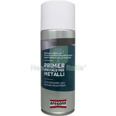 6PZ Fondo Spray Speciale Primer Metallo Arexons Riempitivo ML 400 — Bombolette e vernici spray — rif. FERX.VIR8350104 6PZ Fondo Spray Speciale Primer Metallo Arexons Riempitivo ML 400 — Bombolette e vernici spray — rif. FERX.VIR8350104