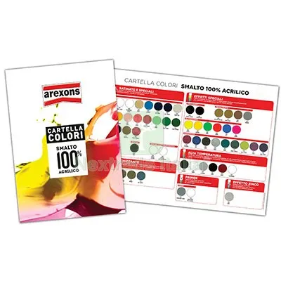 Cartella Colori Smalto Spray 100% Acrilico Arexons — Bombolette e vernici spray — rif. FERX.VIR8350129 Cartella Colori Smalto Spray 100% Acrilico Arexons — Bombolette e vernici spray — rif. FERX.VIR8350129