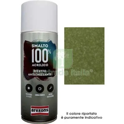 6PZ Smalto Spray 100% Acrilico Antichizzante Arexons Bronzo ML 400 Colore Bronzo — Bombolette e vernici spray — rif. FERX.VIR8350145 6PZ Smalto Spray 100% Acrilico Antichizzante Arexons Bronzo ML 400 Colore Bronzo — Bombolette e vernici spray — rif. FERX.VIR8350145