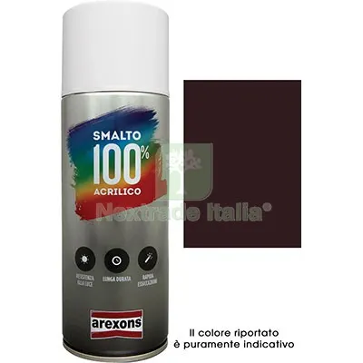6PZ Smalto Spray 100% Acrilico x Lattoniere Arexons Testa di Moro ML 400 Colore Testa Moro — Bombolette e vernici spray — rif. FERX.VIR8350149