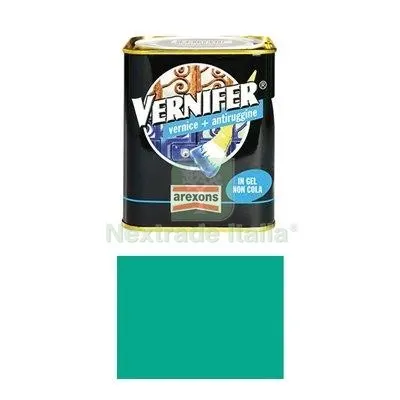 Smalto Antiruggine Vernifer Arexons 4871 Verde Smeraldo Brillante ML 750 — Vernici e smalti — rif. FERX.VIR8359813 Smalto Antiruggine Vernifer Arexons 4871 Verde Smeraldo Brillante ML 750 — Vernici e smalti — rif. FERX.VIR8359813