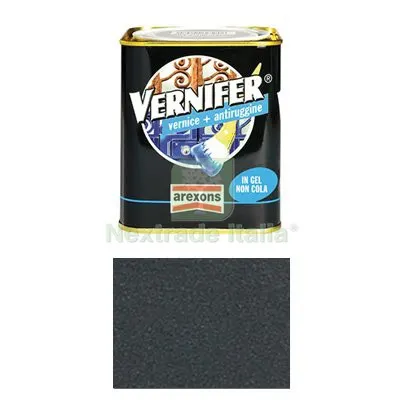Smalto Antiruggine Vernifer Arexons 4887 Grafite Antichizzato ML 750 Colore Grafite Antico — Vernici e smalti — rif. FERX.VIR8359830 Smalto Antiruggine Vernifer Arexons 4887 Grafite Antichizzato ML 750 Colore Grafite Antico — Vernici e smalti — rif. FERX.VIR8359830