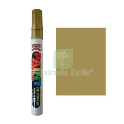 12PZ Pennarello Paint Marker Arexons Oro Colore Oro — Articoli per ufficio — rif. FERX.VIR8359903 12PZ Pennarello Paint Marker Arexons Oro Colore Oro — Articoli per ufficio — rif. FERX.VIR8359903