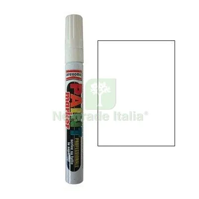 12PZ Pennarello Paint Marker Arexons Bianco Colore Bianco — Articoli per ufficio — rif. FERX.VIR8359914 12PZ Pennarello Paint Marker Arexons Bianco Colore Bianco — Articoli per ufficio — rif. FERX.VIR8359914