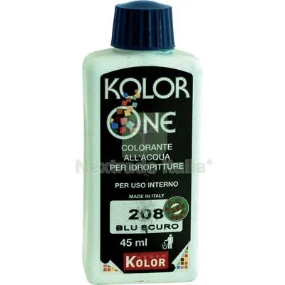 12PZ TONALIZZATORE ACQUA KOLORONE 208 BLU SCURO ML 45 — Tonalizzatori e finiture legno — rif. FERX.VIR8360414 12PZ TONALIZZATORE ACQUA KOLORONE 208 BLU SCURO ML 45 — Tonalizzatori e finiture legno — rif. FERX.VIR8360414