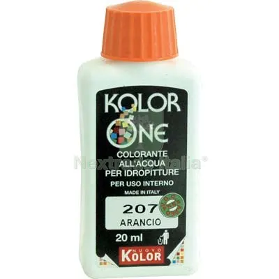 12PZ TONALIZZATORE ACQUA KOLORONE 207 ARANCIO ML 20 — Tonalizzatori e finiture legno — rif. FERX.VIR8360425 12PZ TONALIZZATORE ACQUA KOLORONE 207 ARANCIO ML 20 — Tonalizzatori e finiture legno — rif. FERX.VIR8360425