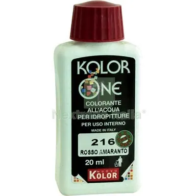 12PZ TONALIZZATORE ACQUA KOLORONE 216 ROSSO AMARANTO ML 20 — Tonalizzatori e finiture legno — rif. FERX.VIR8360427 12PZ TONALIZZATORE ACQUA KOLORONE 216 ROSSO AMARANTO ML 20 — Tonalizzatori e finiture legno — rif. FERX.VIR8360427