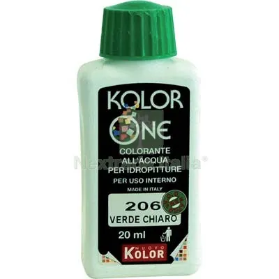 12PZ TONALIZZATORE ACQUA KOLORONE 206 VERDE CHIARO ML 20 — Tonalizzatori e finiture legno — rif. FERX.VIR8360428 12PZ TONALIZZATORE ACQUA KOLORONE 206 VERDE CHIARO ML 20 — Tonalizzatori e finiture legno — rif. FERX.VIR8360428