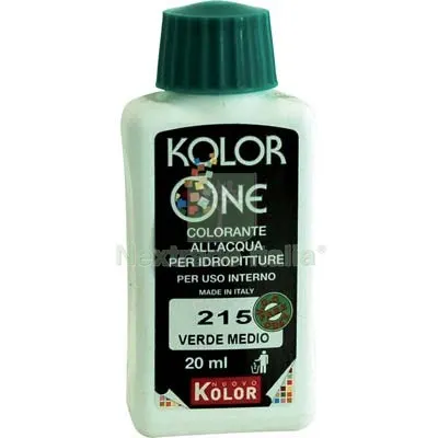 12PZ TONALIZZATORE ACQUA KOLORONE 215 VERDE MEDIO ML 20 — Tonalizzatori e finiture legno — rif. FERX.VIR8360430 12PZ TONALIZZATORE ACQUA KOLORONE 215 VERDE MEDIO ML 20 — Tonalizzatori e finiture legno — rif. FERX.VIR8360430