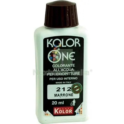 12PZ TONALIZZATORE ACQUA KOLORONE 212 MARRONE ML 20 — Tonalizzatori e finiture legno — rif. FERX.VIR8360431 12PZ TONALIZZATORE ACQUA KOLORONE 212 MARRONE ML 20 — Tonalizzatori e finiture legno — rif. FERX.VIR8360431
