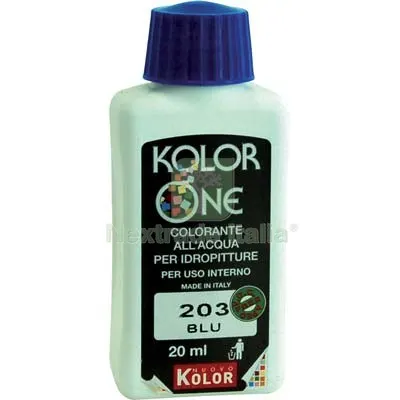 12PZ TONALIZZATORE ACQUA KOLORONE 203 BLU ML 20 — Tonalizzatori e finiture legno — rif. FERX.VIR8360432 12PZ TONALIZZATORE ACQUA KOLORONE 203 BLU ML 20 — Tonalizzatori e finiture legno — rif. FERX.VIR8360432