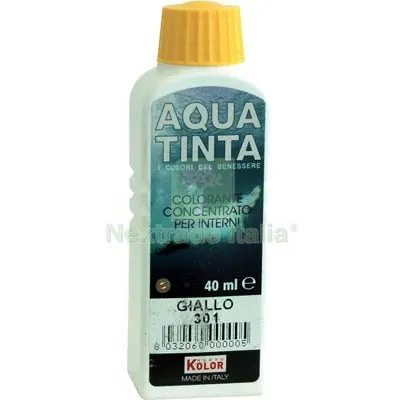10PZ TONALIZZATORE ACQUA AQUATINTA 301 GIALLO ML 40 — Tonalizzatori e finiture legno — rif. FERX.VIR8360440 10PZ TONALIZZATORE ACQUA AQUATINTA 301 GIALLO ML 40 — Tonalizzatori e finiture legno — rif. FERX.VIR8360440