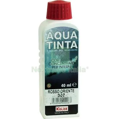 10PZ Tonalizzatore Acqua Aquatinta 307 Rosso Oriente ML 40 — Tonalizzatori e finiture legno — rif. FERX.VIR8360446 10PZ Tonalizzatore Acqua Aquatinta 307 Rosso Oriente ML 40 — Tonalizzatori e finiture legno — rif. FERX.VIR8360446