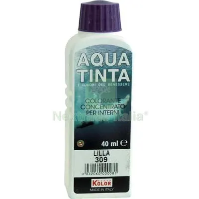 10PZ TONALIZZATORE ACQUA AQUATINTA 309 LILLA ML 40 — Tonalizzatori e finiture legno — rif. FERX.VIR8360448 10PZ TONALIZZATORE ACQUA AQUATINTA 309 LILLA ML 40 — Tonalizzatori e finiture legno — rif. FERX.VIR8360448