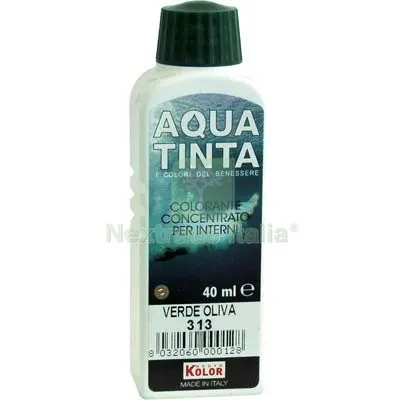 10PZ TONALIZZATORE ACQUA AQUATINTA 313 VERDE OLIVA ML 40 — Tonalizzatori e finiture legno — rif. FERX.VIR8360451 10PZ TONALIZZATORE ACQUA AQUATINTA 313 VERDE OLIVA ML 40 — Tonalizzatori e finiture legno — rif. FERX.VIR8360451