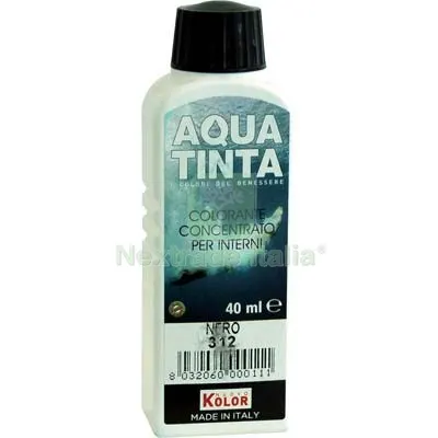 10PZ TONALIZZATORE ACQUA AQUATINTA 312 NERO ML 40 — Tonalizzatori e finiture legno — rif. FERX.VIR8360453 10PZ TONALIZZATORE ACQUA AQUATINTA 312 NERO ML 40 — Tonalizzatori e finiture legno — rif. FERX.VIR8360453