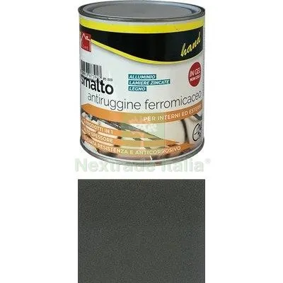 6PZ Smalto Antiruggine Ferromicaceo Workit Grigio Scuro ML 750 — Vernici e smalti — rif. FERX.VIR8360482
