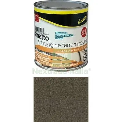 6PZ SMALTO ANTIRUGGINE FERROMICACEO WORKIT MARRONE ML 750 Colore Marrone — Vernici e smalti — rif. FERX.VIR8360483