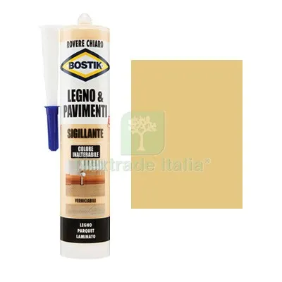 3PZ SILICONE ACRILICO LEGNO PAVIMENTI BOSTIK ROVERE CHIARO ML 300 — Adesivi e sigillanti — rif. FERX.VIR8389638 3PZ SILICONE ACRILICO LEGNO PAVIMENTI BOSTIK ROVERE CHIARO ML 300 — Adesivi e sigillanti — rif. FERX.VIR8389638