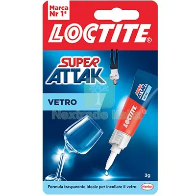 LOCTITE ATTAK VETRO GR 3 CF=PZ 24 — Adesivi e sigillanti — rif. FERX.VIR8390102