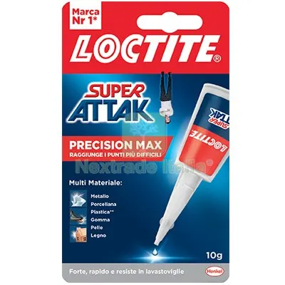 6PZ Loctite Attak Maxi 10 GR 10 — Adesivi e sigillanti — rif. FERX.VIR8390106 6PZ Loctite Attak Maxi 10 GR 10 — Adesivi e sigillanti — rif. FERX.VIR8390106
