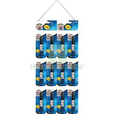2CF BOSTIK SUPER GLUE JUMBO CARD GR 3 CF=PZ 12 — Adesivi e sigillanti — rif. FERX.VIR8390155 2CF BOSTIK SUPER GLUE JUMBO CARD GR 3 CF=PZ 12 — Adesivi e sigillanti — rif. FERX.VIR8390155
