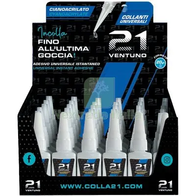 30PZ COLLA 21 GR 20 — Adesivi e sigillanti — rif. FERX.VIR8390201