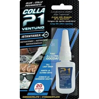 3PZ COLLA 21 SELF GR 20 — Adesivi e sigillanti — rif. FERX.VIR8390204 3PZ COLLA 21 SELF GR 20 — Adesivi e sigillanti — rif. FERX.VIR8390204