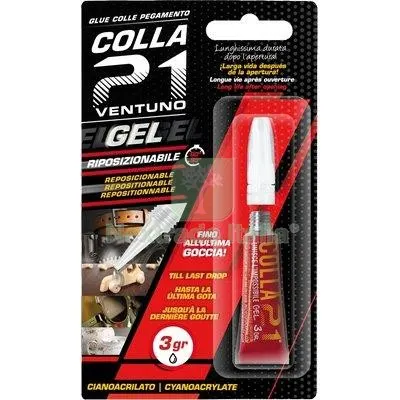 28PZ COLLA 21 GEL GR 3 — Adesivi e sigillanti — rif. FERX.VIR8390271 28PZ COLLA 21 GEL GR 3 — Adesivi e sigillanti — rif. FERX.VIR8390271