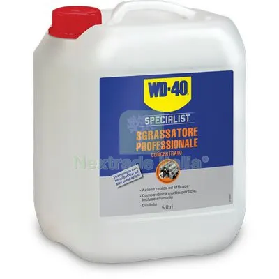 SGRASSATORE PROFESSIONALE CONCENTRATO WD-40 LT 5 — Sgrassanti e detergenti pittura — rif. FERX.VIR8390386